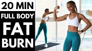 NO JUMPING - Full Body FAT BURN WORKOUT  NO Squats - NO Lunges