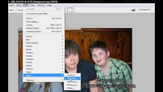 How To Sharpen an Image   Photoshop CS3