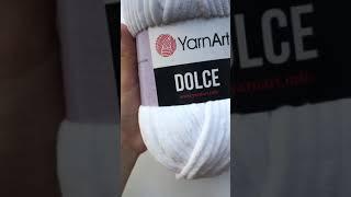 Подробный обзор пряжи YarnArt Dolce №741 Белый