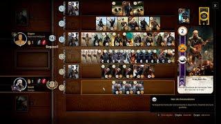 The Witcher 3 Gwent - High Score Skellige  597 points match - 569 points round