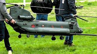 NEW SUPER BIG RC CHINOOK MH-47G SCALE HELICOPTER - AIRBORNE - ROTOR LIVE 2024