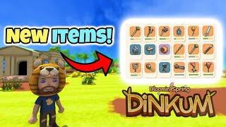 Testing New Items in Dinkum Bloomin Spring Update