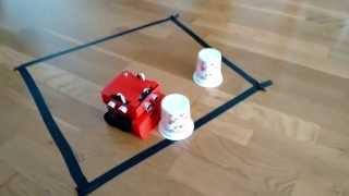 Arduino Mini sumo robot mk3 test