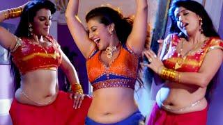 Akshara Singh Hot Saree & Navel  Sudh Deshi Maal Item Songs Compilation