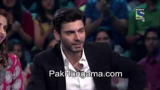 Amitabh Bachan Impressed by Fawad Khans Singing in KBC