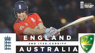 Livingstone Smashes Stunning 87  Highlights - England v Australia  2nd Men’s Vitality IT20 2024