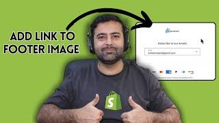 How To Add Link To Footer Image In Dawn Theme - For All Free Themes of Shopify