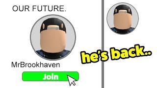 MrBrookhaven Is BACK I Joined His PRIVATE SERVER.. Brookhaven RP