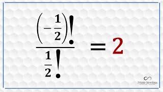 Negative half factorial