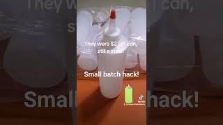 Small batch hack #lotionmaking #lipbalmmaking #smallbusiness #soapmaking #coldprocesssoap