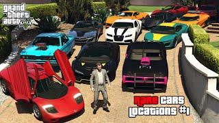 GTA 5 Story Mode Rare Cars Locations