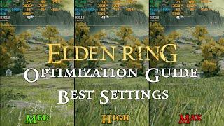 Elden Ring Optimization Guide and BEST SETTINGS  Every setting benchmarked  1080p