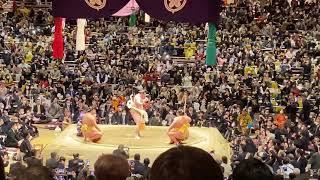 Hakuhos final dohyo iri   January 28 2023