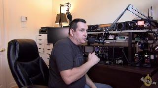 Ham radio mic with boom arm and DIY Hand PTT for less then $60 