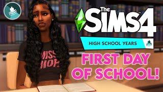 THE NEW KID AT SCHOOL  The Sims 4 High School Years Lets Play Ep. #1