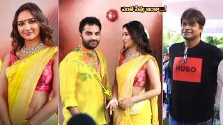 Vishwak Sen And Akanksha Sharma & Harish Shankar Visuals @ Laila Movie Opening  Tupaki