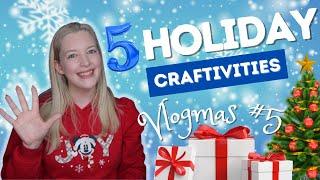 HOLIDAY THEMED ACTIVITIES FOR TODDLERS  Easy Holiday Themed Craftivities For Your Toddler  Vlogmas
