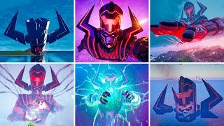 Evolution of Galactus in Fortnite Chapter 1 Season X - Chapter 5 Season 4