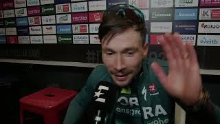 Primoz Roglic   Interview at the finish   Stage 1   Itzulia Basque Country 2024