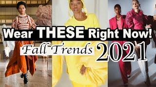 Fall Fashion Trends 2021 *Wear these RIGHT NOW*  Runway and Mainstream Trends 2021