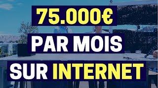 Comment Maxence Rigottier gagne 75.000€ par mois sur Internet