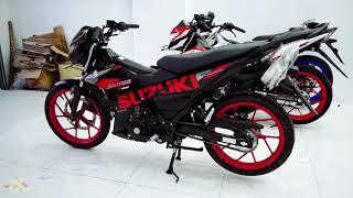 Suzuki Satria F150 2020 - Titan Black Red CW - Walkaround