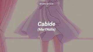 Cabide - Martnália Letra