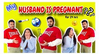 MY HUSBAND GOT PREGNANT🫃 FUNNY VLOG   NACH ️