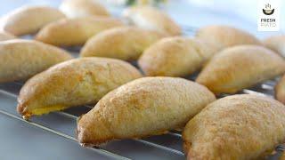 Mini Cheese Pies with Greek Feta and homemade dough very fast and easy  Fresh Piato