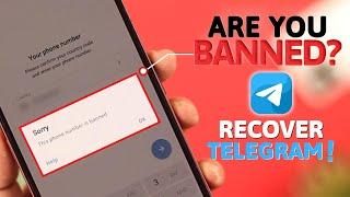 Fix- Telegram This Phone Number Is Banned Recover