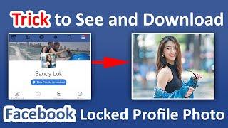 How to View Private Facebook Profile Pic Without Being Friends   See Locked Facebook Profile Photos