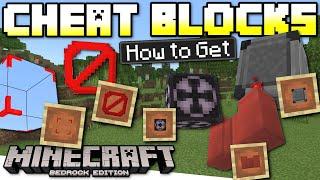 Minecraft Bedrock - How to get SECRET CHEAT BLOCKS in Survival GLITCH - XboxPS4WindowSwitch