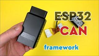 How I Built a CAN Bus Framework with ESPNOW to Create These Gadgets