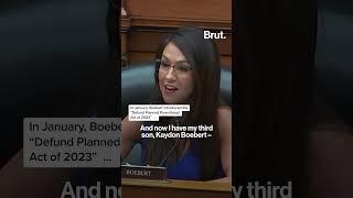 Watch Rep. Lauren Boebert R inadvertently admit that birth control is too expensive …