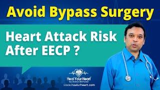 Heart attack risk after EECP?