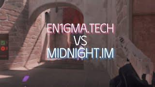 Enigma.tech vs Midnight  cs 2  rage  hvh