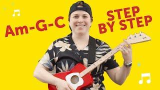 Am-G-C Easy Chord Progression for Beginners  Loog Guitar School