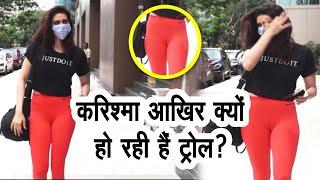 Karishma Tanna was spotted at Andheri gym