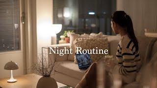 Winter Night Routine 2023   Things I do before I go to bed I self care  I slow living