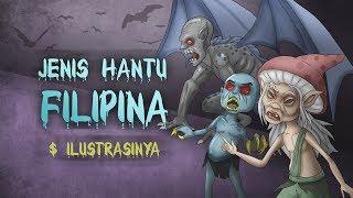 Jenis Hantu Filipina & Ilustrasinya #HORORTIME Kartun Hantu & Cerita Misteri Horor Aswang Duwende