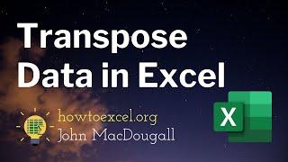 3 Easy Ways to Transpose Data in Excel