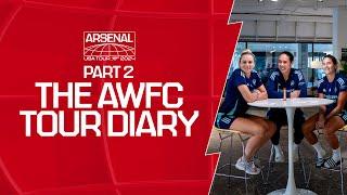 THE AWFC TOUR DIARY  Ep 2  Washington Nationals 5-second quiz Fox Williamson Chelsea & more