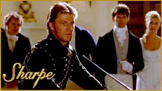 Sharpe Is Challenged To A Fencing Competition  Sharpe