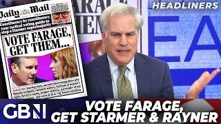 Vote Farage Get THEM…  Daily Mail issues CHILLING warning to Brits ahead of polls