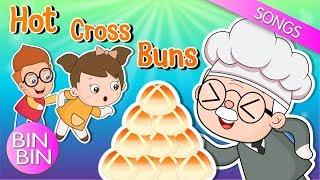 Hot Cross Buns  BinBin - Nursery Rhymes and Kids Songs