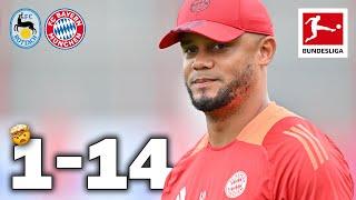 14 FC Bayern Goals at Kompany Debut  FC Rottach-Egern vs. FC Bayern 1-14  Highlights