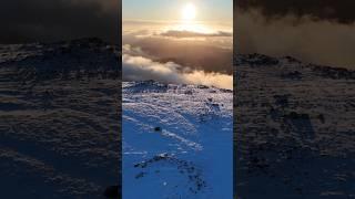 SUB-ZERO wild camping in a winter snow storm high up in the majestic Glyderau Hilleberg Soulo BL