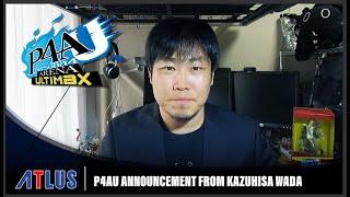 Persona 4 Arena Ultimax — Wada-sans Special Announcement  Steam PlayStation 4