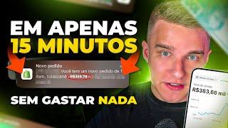 COMO FAZER A PRIMEIRA VENDA EM 15 MINUTOS com Dropshipping Loja Online