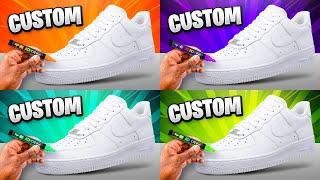 CUSTOM AIR FORCE 1’s Videos Compilation 